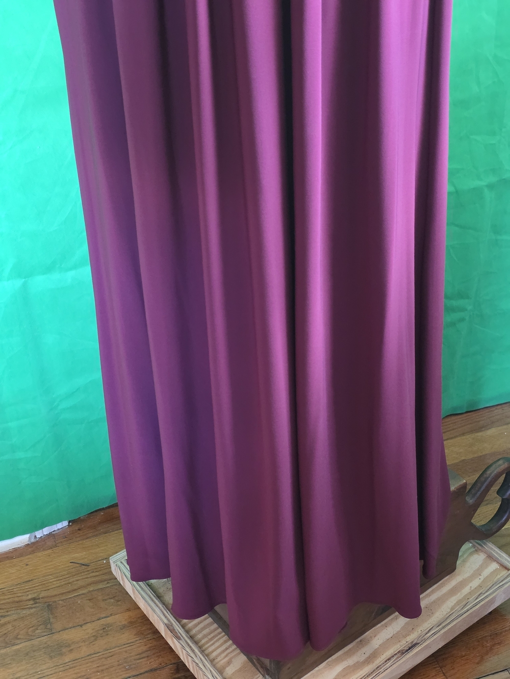 DB Studio Glitter Lace Formal Gown Merlot Burgandy NWT Size 12 - Picture 5 of 16